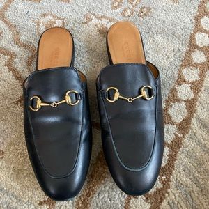 Gucci Princetown Leather Slides